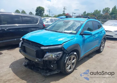 2023 Hyundai Kona Sel from USA, damaged, VIN KM8K6CAB7PU972377